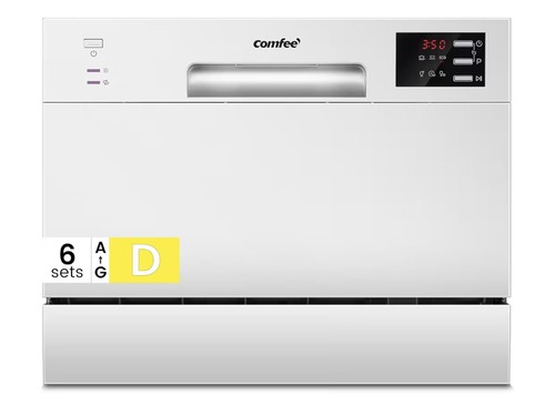 Comfee table top dishwasher - top,