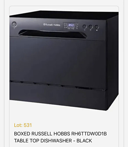 Russell hobbs rh6ttdw0d1b - russell,