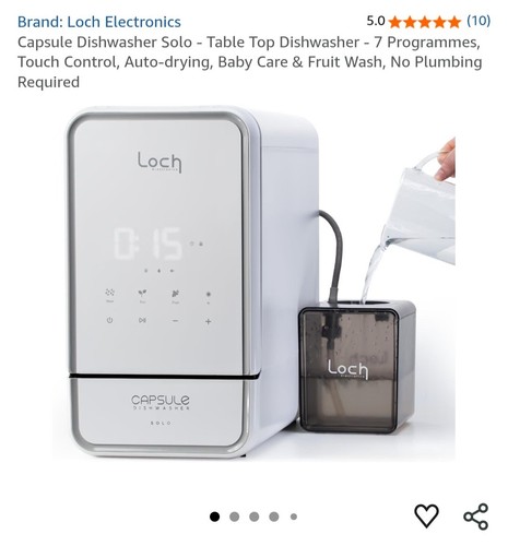 Loch capsule dishwasher solo - dishwasher,