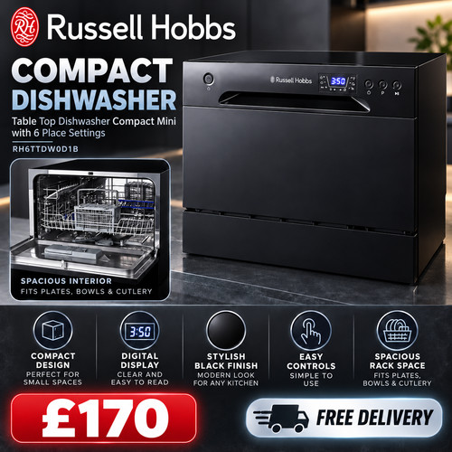 Russell hobbs rh6ttdw0d1b - russell,